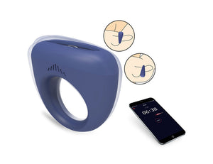 Smart Wearable Penis Ring Sex Toy Bluetooth Vibrator Kemelia Smart Wearable Penis Ring Sex Toy Bluetooth Vibrator Kemelia