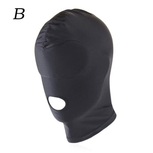 1/2/3 Hole Men Women Adult Spandex Open Mouth Face Eye Head Mask Costume