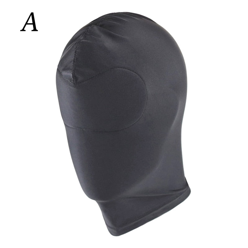 1/2/3 Hole Men Women Adult Spandex Open Mouth Face Eye Head Mask Costume