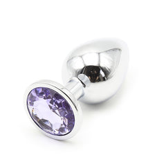 Jeweled Metal Anal Plugs, Stainless Colorful Butt Plug Trainer for Beg Kemelia Jeweled Metal Anal Plugs, Stainless Colorful Butt Plug Trainer for Beg Kemelia