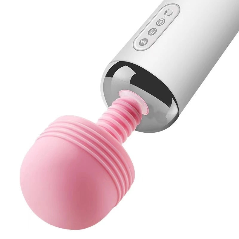 Clit Enlarger & Wand Vibrator, Sucking & Licking 3-in-1 Clit Stimulator