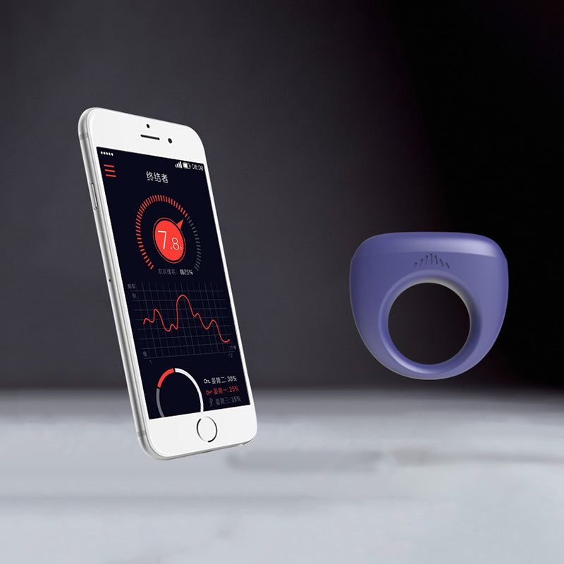 Smart Wearable Penis Ring Sex Toy Bluetooth Vibrator Kemelia Smart Wearable Penis Ring Sex Toy Bluetooth Vibrator Kemelia
