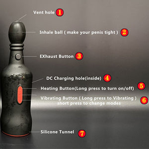 AIr Pumping Male Masturbator, Automatic Vibrating Handfree Fleshlight Kemelia AIr Pumping Male Masturbator, Automatic Vibrating Handfree Fleshlight Kemelia