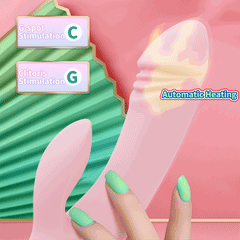 Flapping Rabbit Vibrator, Clit Stimulator & Thrusting Realistic Dildo Kemelia Flapping Rabbit Vibrator, Clit Stimulator & Thrusting Realistic Dildo Kemelia