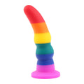 Rainbow Dildo with Suction Cup