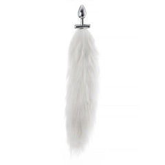 Fox Tail Metal Plug - Anal Plug with Flashing Light  Kemelia