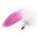 Sexy Faux Fox Metal Butt Plug Tail Set with Hairpin Kit Butt Plug Anal Tail Penis Massager