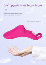 Load image into Gallery viewer, Adult Sex Massage Stick Gold Finger Snap Vibration Finger Sleeve Mini G-spot Female
