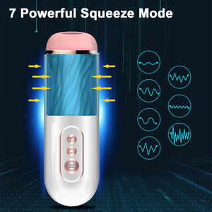 Electric Sucking Fleshlight, Realistic Virgin Pocket Pussy, Penis Pump Kemelia Electric Sucking Fleshlight, Realistic Virgin Pocket Pussy, Penis Pump Kemelia