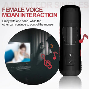 Automatic Male Masturbator - 7 Powerful Thrusting & Rotating Stroking Kemelia Automatic Male Masturbator - 7 Powerful Thrusting & Rotating Stroking Kemelia