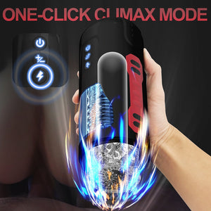 Automatic Male Masturbator - 7 Powerful Thrusting & Rotating Stroking Kemelia Automatic Male Masturbator - 7 Powerful Thrusting & Rotating Stroking Kemelia