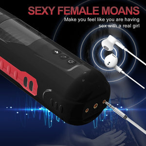Automatic Male Masturbator - 7 Powerful Thrusting & Rotating Stroking Hands-Free Electric Onahole