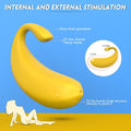 Banana Invisible Wear Panties Vibrator for Couples 9 Mode G Spot Vagina Ball