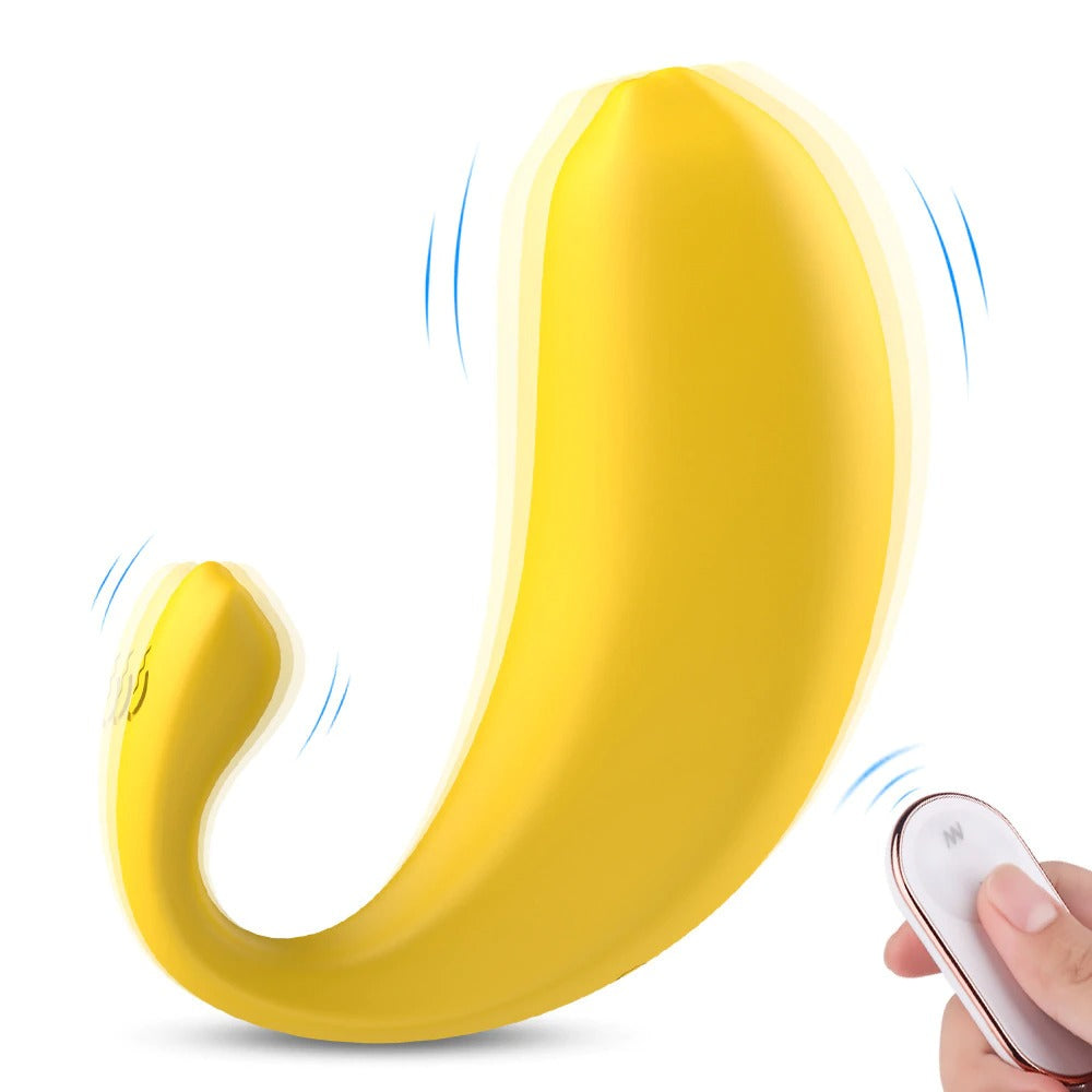 Banana Invisible Wear Panties Vibrator for Couples 9 Mode G Spot Vagina Ball