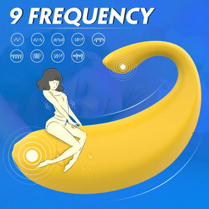 Banana Invisible Wear Panties Vibrator for Couples 9 Mode G Spot Vagina Ball