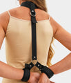 Neck to Wrist Restraints kit -  Back Handcuffs Collar, Adjustable Bondage Set