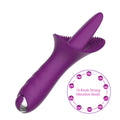 EXVOID Tongue Vibrator Silicone Breast Massager Clitoris Stimulator Oral Licking