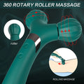 Female Sex Toys Two-Wheel Rolling Vibrator 9-Frequency G-Spot Massage