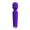 Massage Wand Vibrator - Clitoral Stimulator, Wireless Sextoy, Powerful G-Spot Massager for Women (Purple)