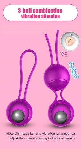 Kegel Training Ben Wa Balls, Remote Control Vibrating Egg, Venus Balls Kemelia Kegel Training Ben Wa Balls, Remote Control Vibrating Egg, Venus Balls Kemelia