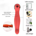 Vagina Sucking Vibrator 12 Speeds Vibrating Sucker Oral Sex Suction Clitoris Stimulator